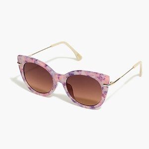 COPY - J. Crew Poolside Sunglasses in Milky Purple